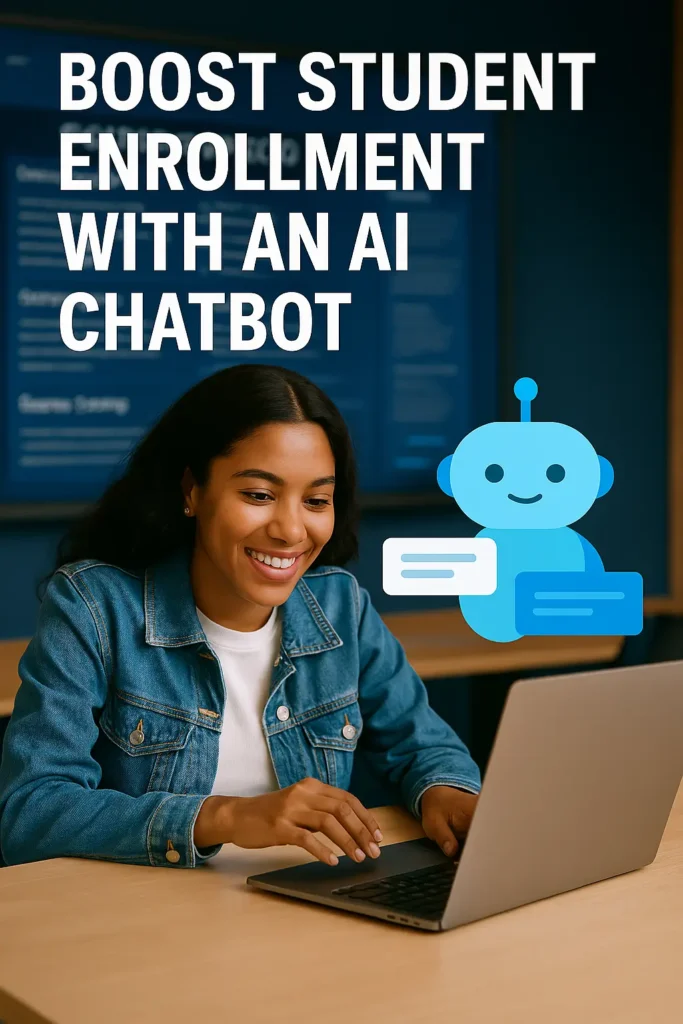 AI chatbot for student enrollment by Kousouf AI Agency