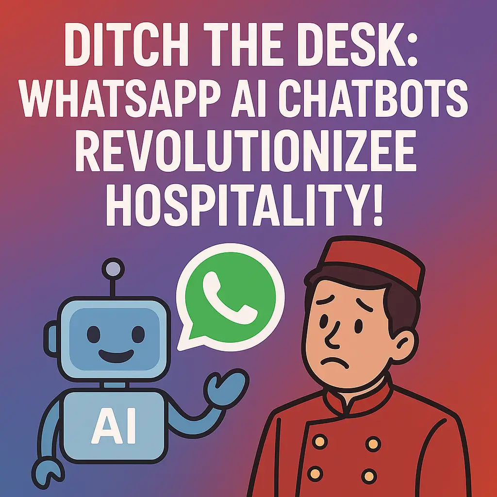 WhatsApp AI Chatbots Revolutionize Hospitality Businesses by Kousouf AI Agency