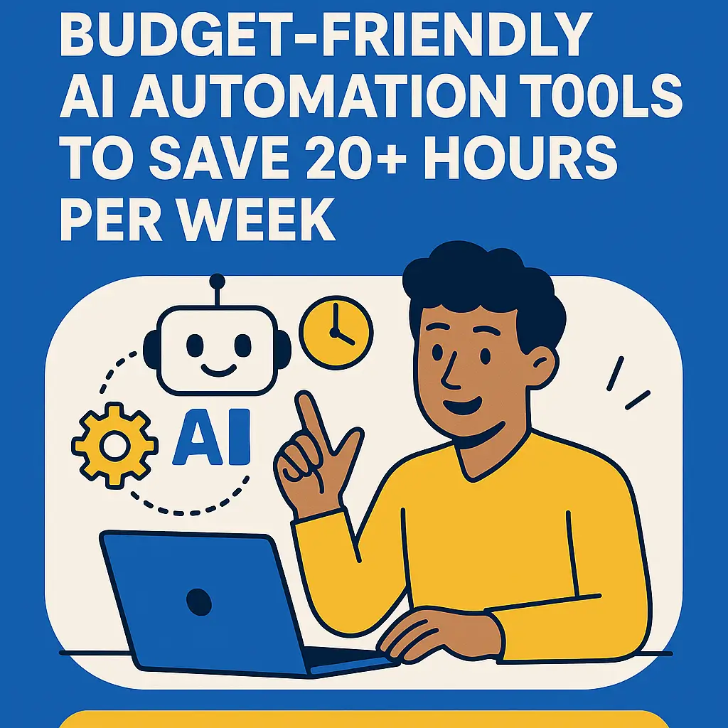 AI Automation for Small Business: 7 Budget-Friendly Tools That Save 20+ Hours Weekly