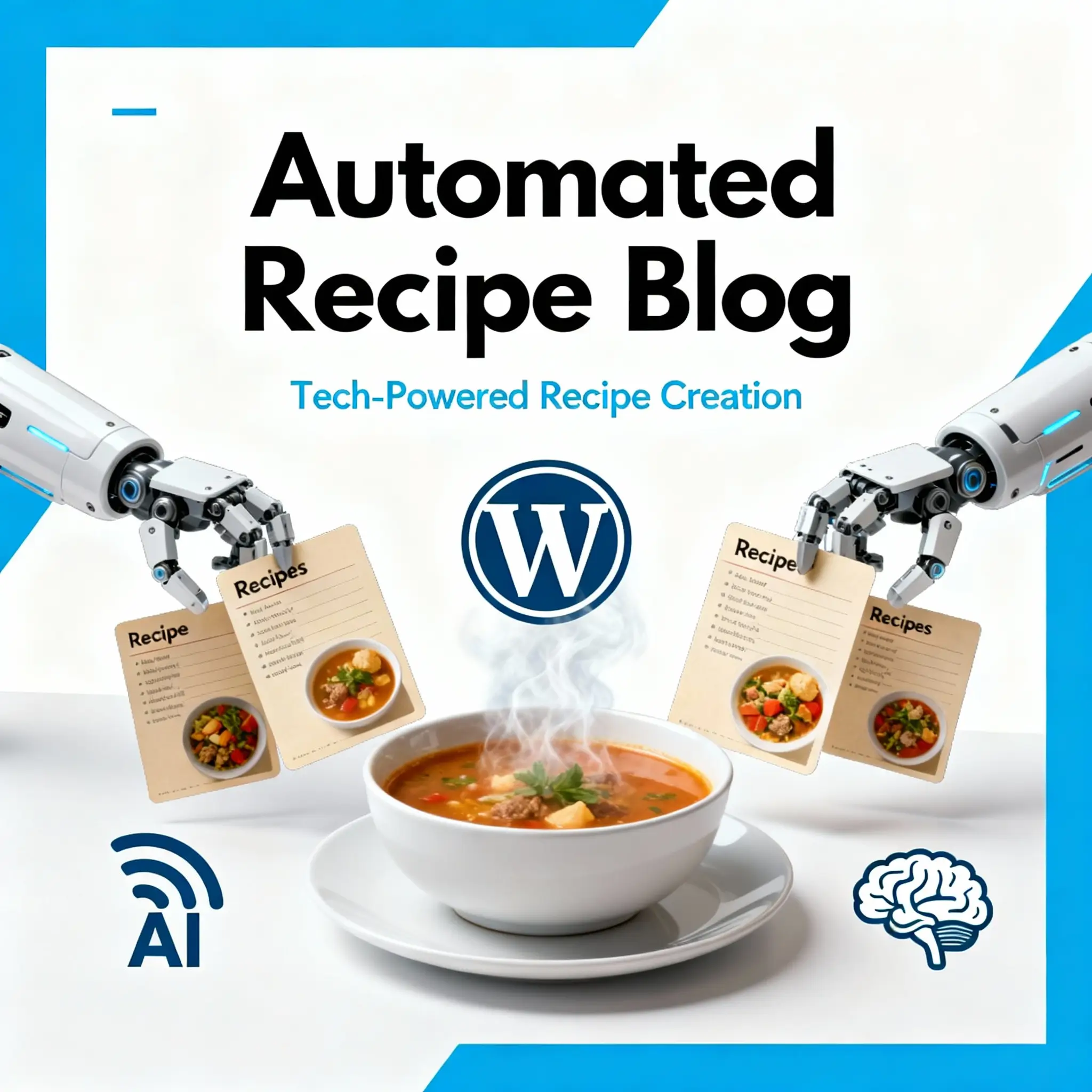 automated blogging recipe blog